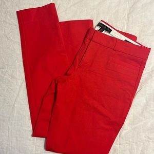 Banana Republic Sloan Pant - Poppy Red
